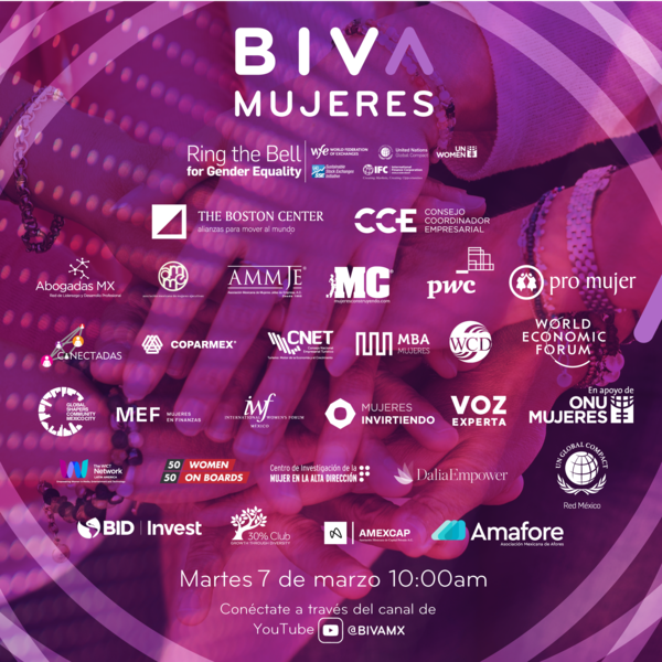BIVA Mujeres | Ring the Bell for Gender Equality 2023